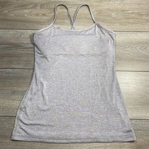 Lululemon Tank Top Womens Size 8 Built in Bra